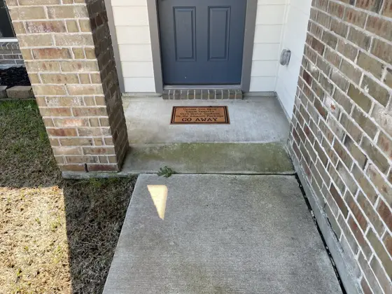 Stair and exterior pressure washing — photo P096