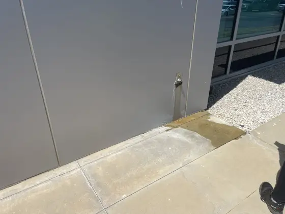Stair and exterior pressure washing — photo P161