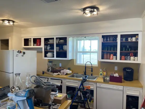 Cabinet and interior painting — photo P212