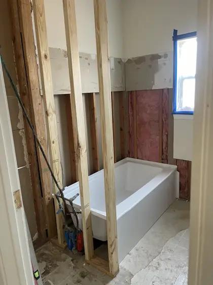 Bathroom improvements — photo P289