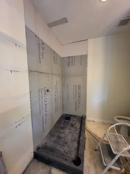 Bathroom improvements — photo P292