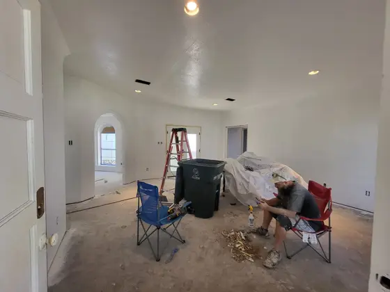 Interior renovations and finish work — photo P296