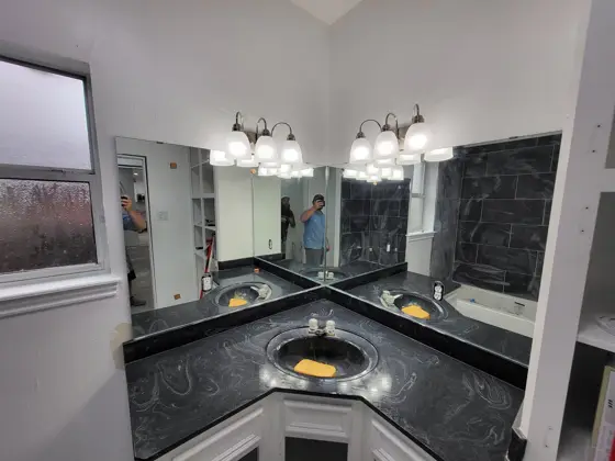 Bathroom improvements — photo P300