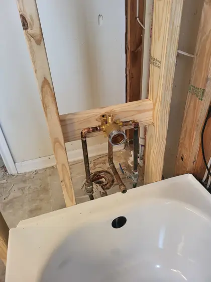 Bathroom improvements — photo P304