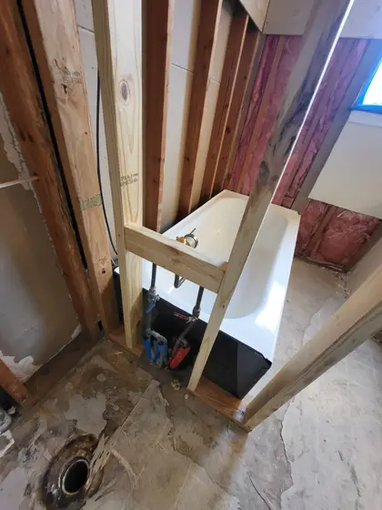 Bathroom improvements — photo P307