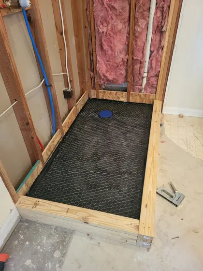 Bathroom improvements — photo P327