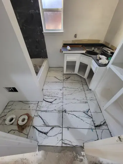 Bathroom improvements — photo P329