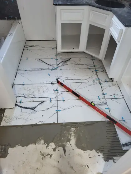 Bathroom improvements — photo P336