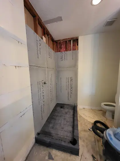Bathroom improvements — photo P339
