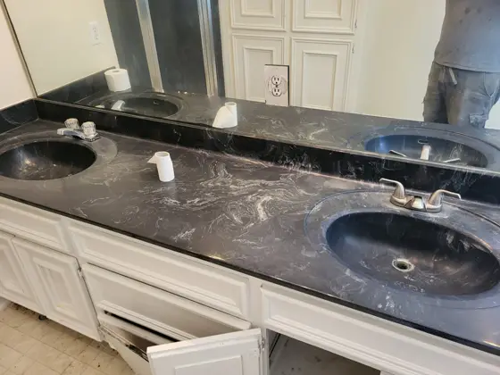 Bathroom improvements — photo P354