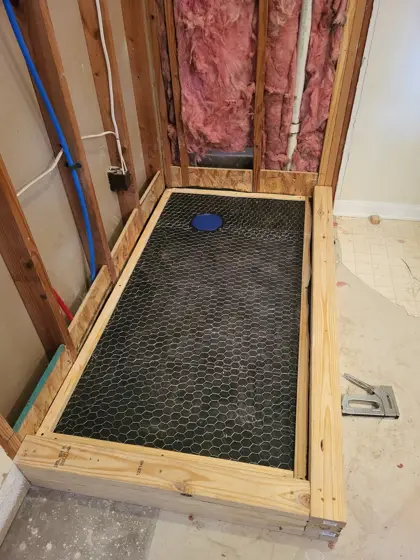 Bathroom improvements — photo P371