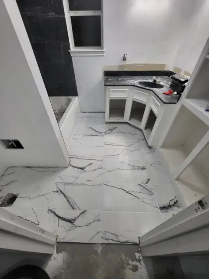Bathroom improvements — photo P378