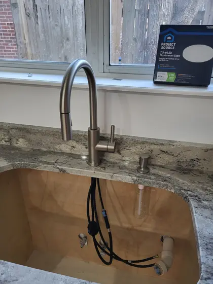 Bathroom improvements — photo P382