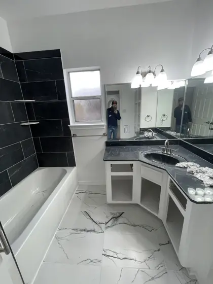 Bathroom renovation