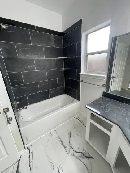Bathroom improvements — photo P395