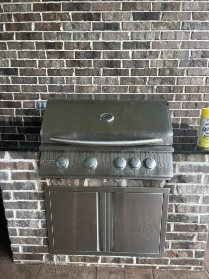 Grill cleaning and restoration — photo P413