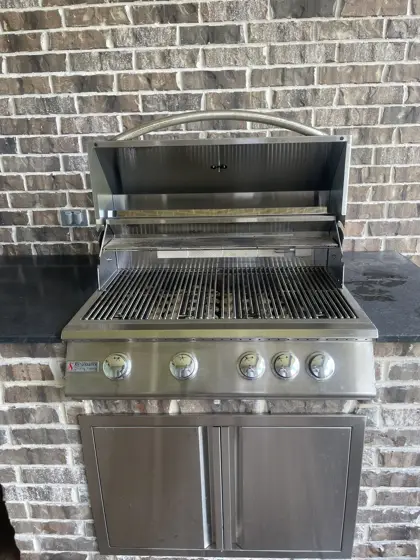 Grill cleaning and restoration — photo P417