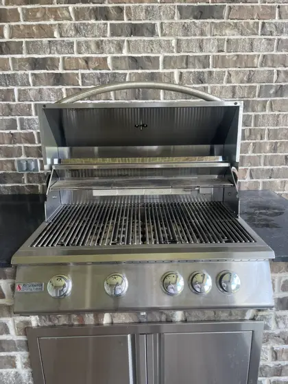 Grill cleaning and restoration — photo P418
