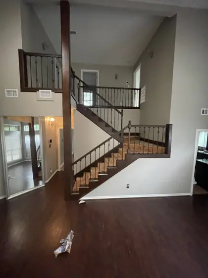 Stair and flooring updates — photo P421