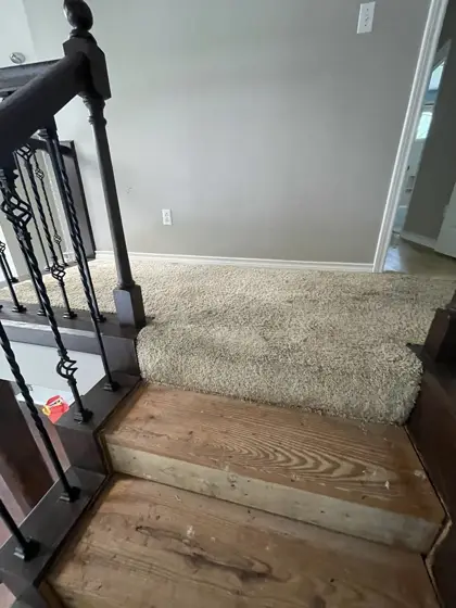 Stair and flooring updates — photo P422