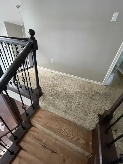Stair and flooring updates — photo P423