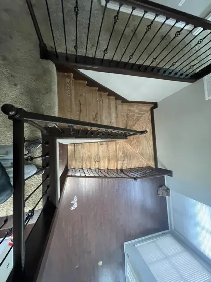 Stair and flooring updates — photo P424