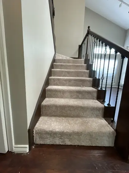 Stair and flooring updates — photo P428