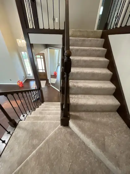 Stair and flooring updates — photo P431