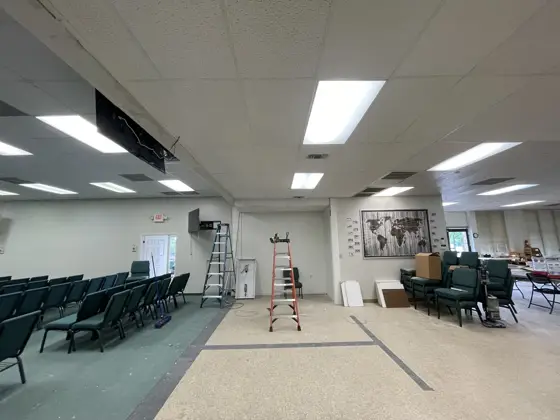 Ceiling and interior finish work — photo P469