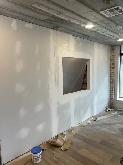 Interior wall and finish work — photo P486