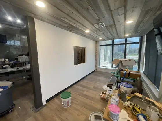 Interior wall and finish work — photo P490