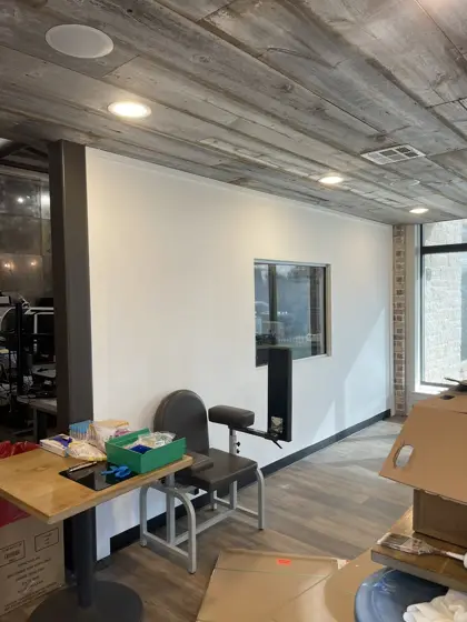Interior wall and finish work — photo P491