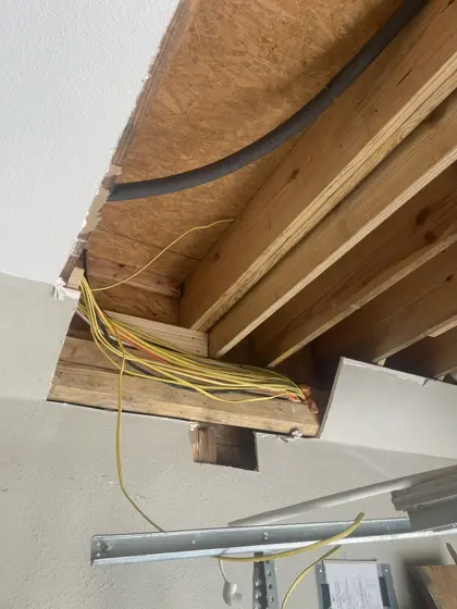 Repair work in progress — photo P499