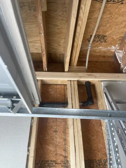 Repair work in progress — photo P501